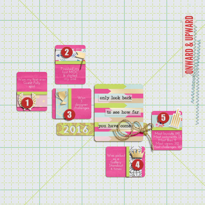 Digiscrap Achievements 2016