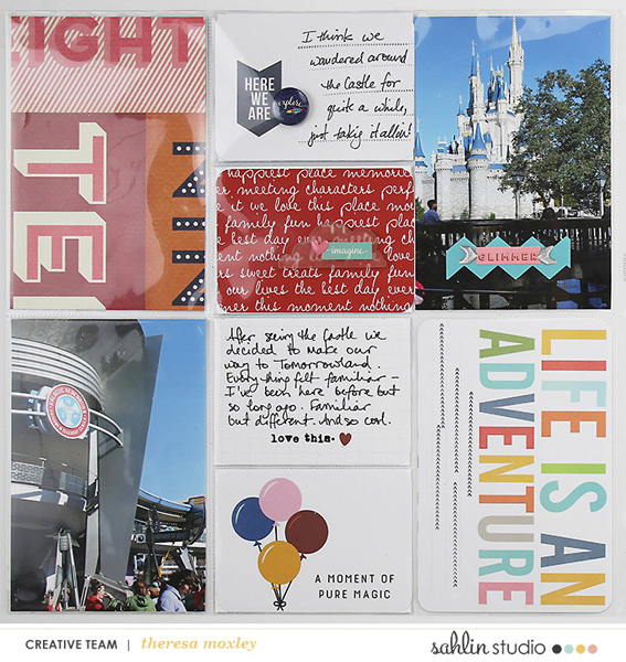 Disney Project Life Album – #4 Discovering Tomorrowland
