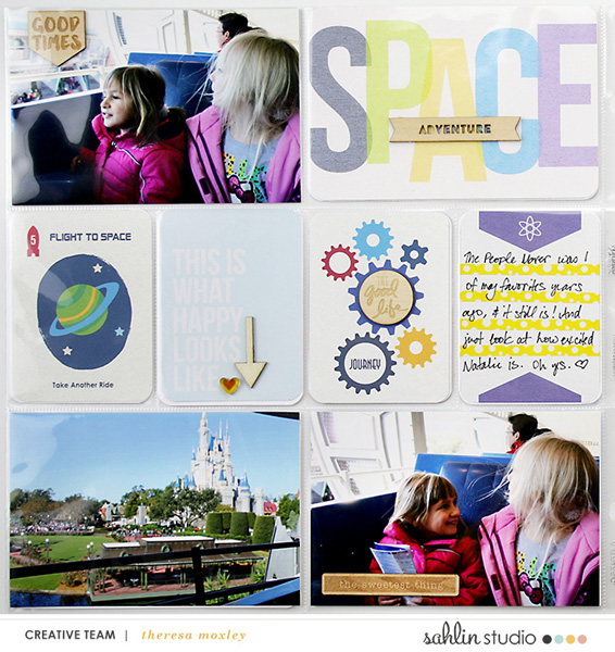 Disney Project Life Album – Tomorrowland Meeting Buzz Lightyear