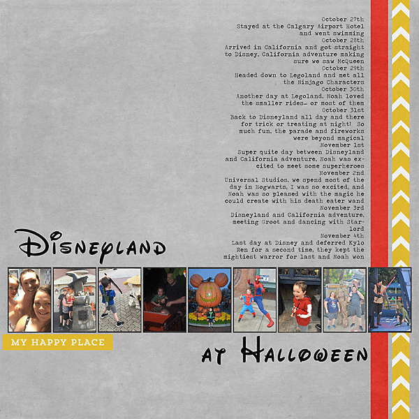 Disneyland at Halloween