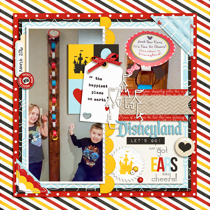 Disneyland Cover Layout