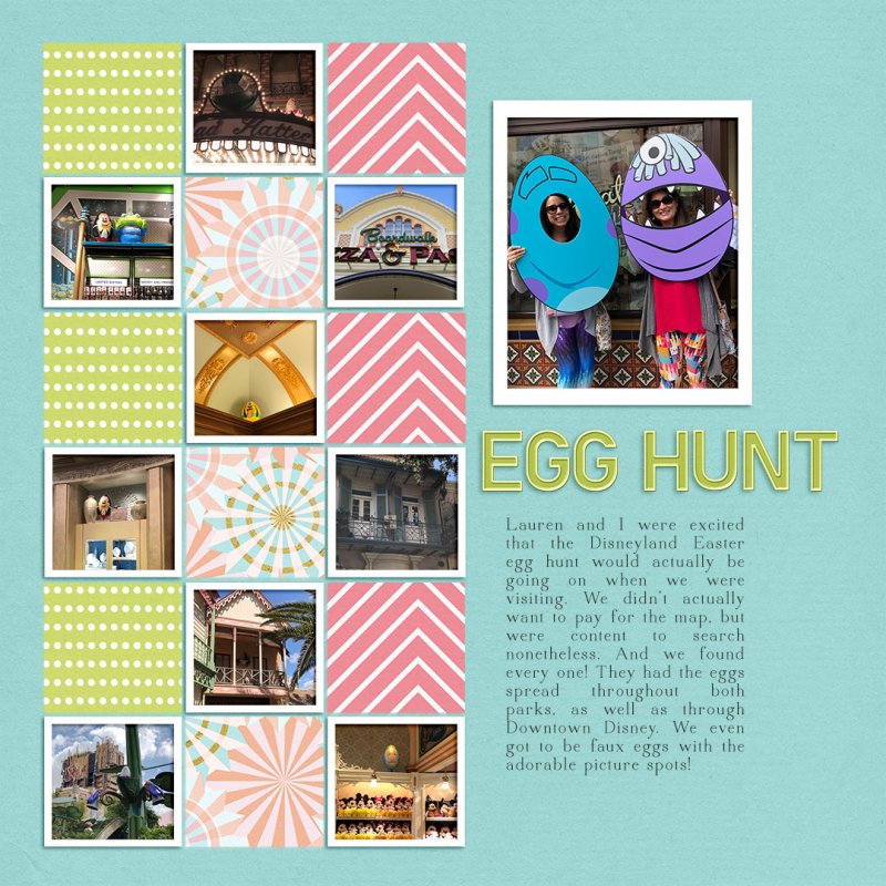 Disneyland Easter Eggs - April BYOC