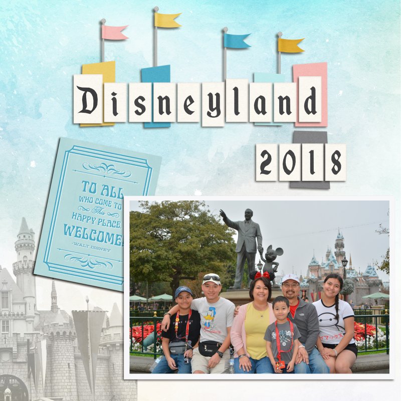 Disneyland Title Page