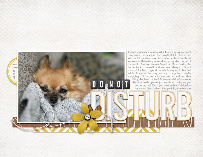 Do not disturb