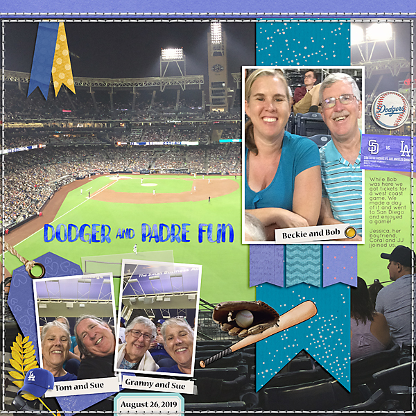 Dodger and Padre Fun