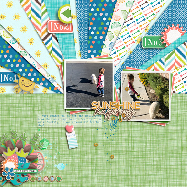 Dog-and-boy March 2020 Template Challenge