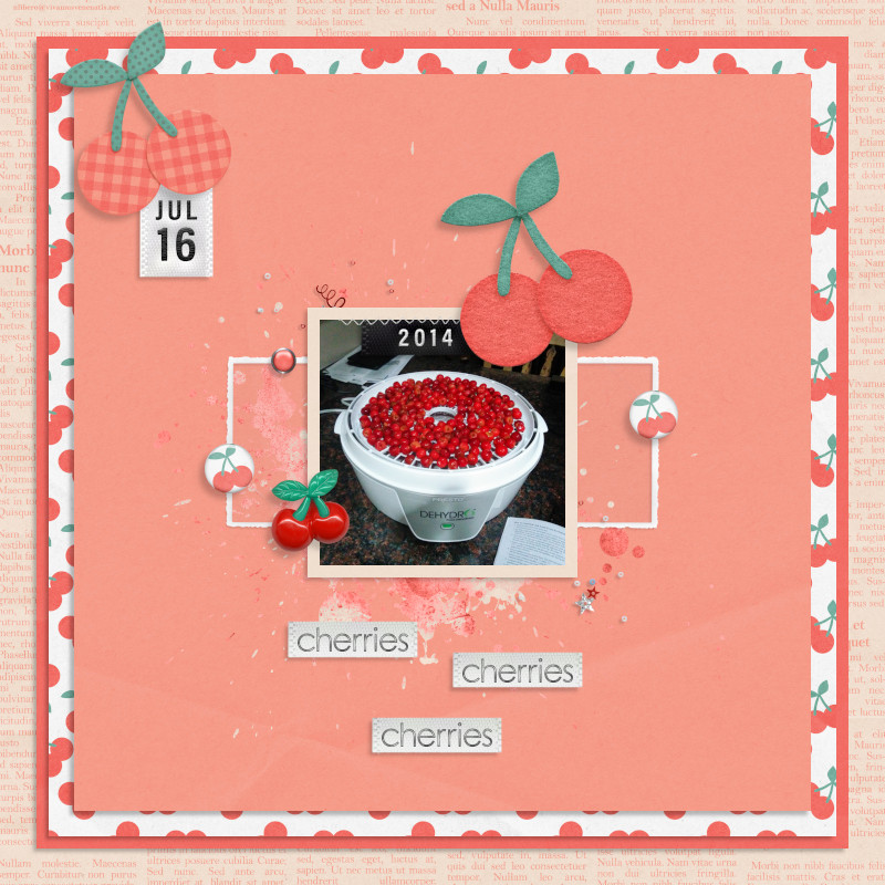Drying Cherries
