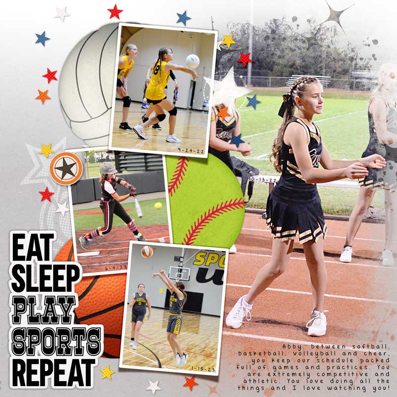 Eat Sleep Play Sports Repeat