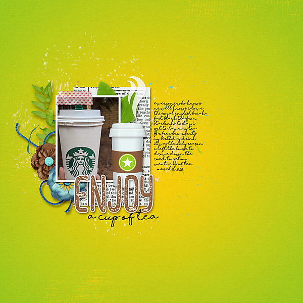 Enjoy A Cup of Tea