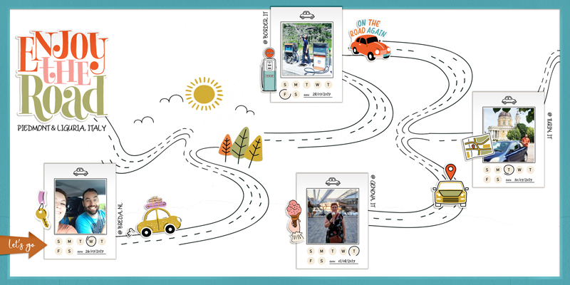Enjoy The Road: Piedmont & Liguria, Italy [DOUBLE PAGE]