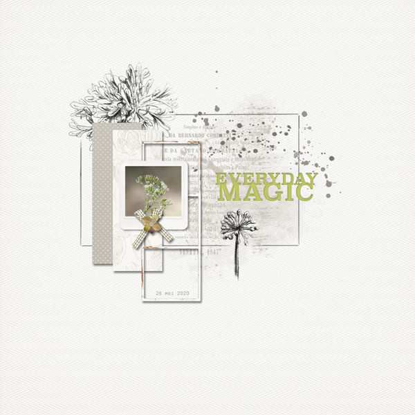 Everyday Magic | June Scraplift Challenge