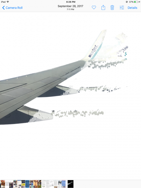 Example of dispersion issue