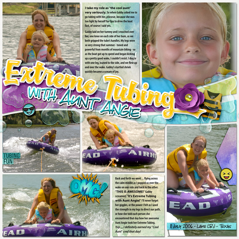 Extreme Tubing with Aunt Angie (MOC #12)