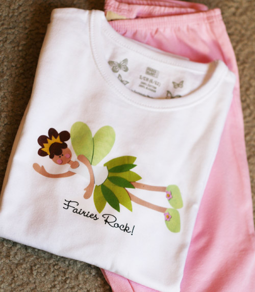 fairies rock tee