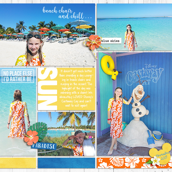 Faith at Castaway Cay