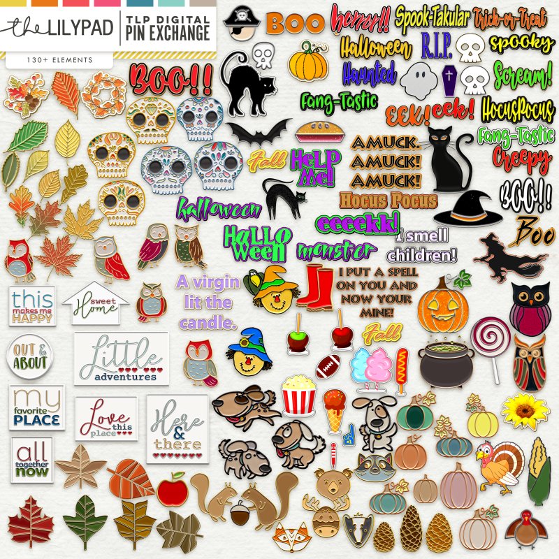 Fall 2018 TLP's Enamel Pin Exchange