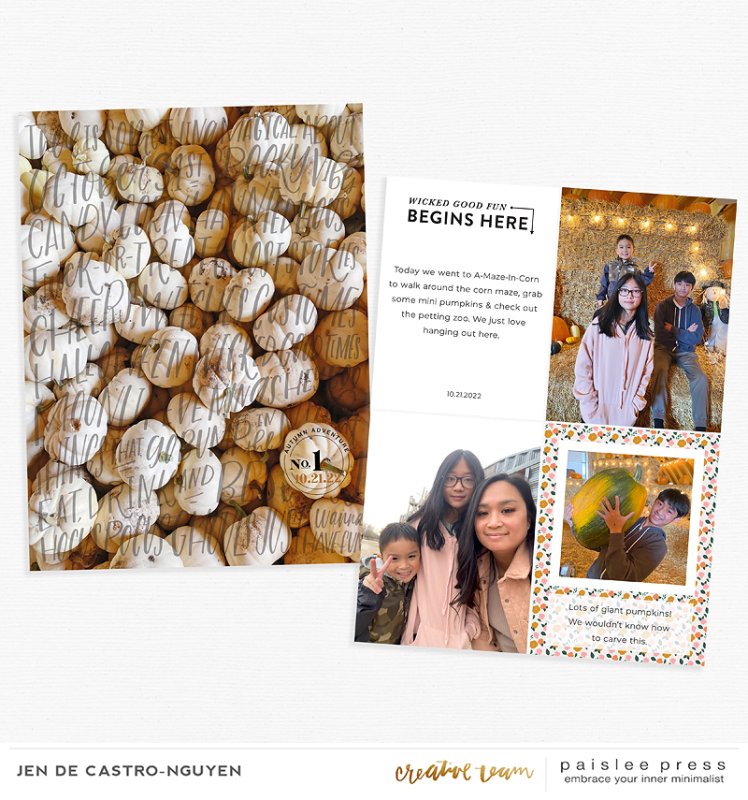 FALL MAGIC No 4 - project by jendcnguyen - Page 1+2