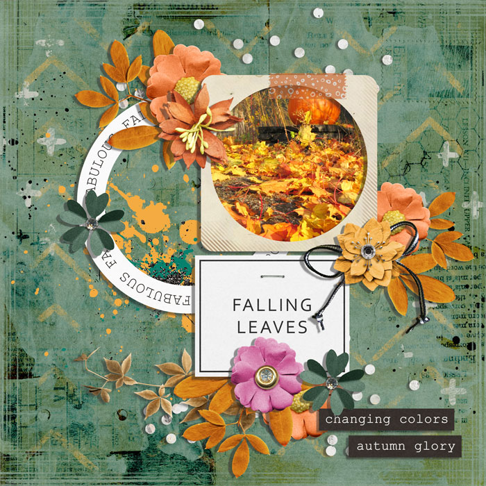 falling leaves