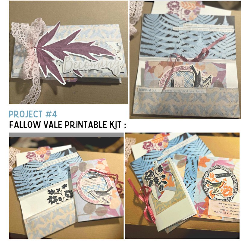 Fallow Vale  printables - Project 4