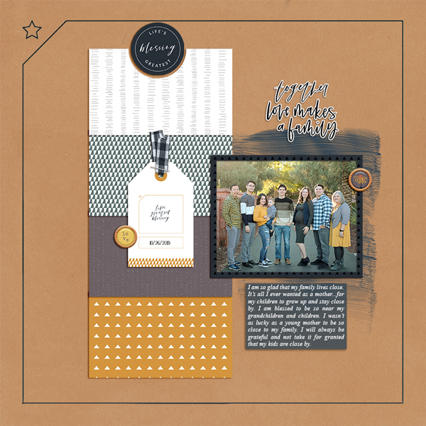 Family-is-a-blessing April 2020 Blog Challenge Sahin Design