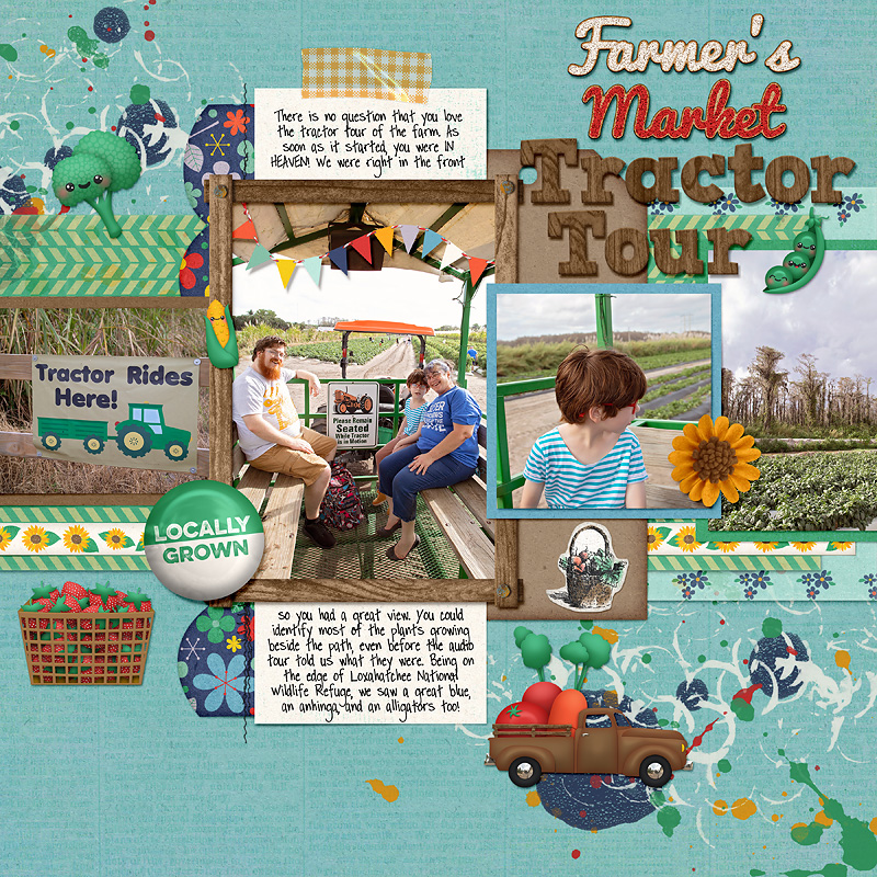 Farmer's Market Tractor Tour