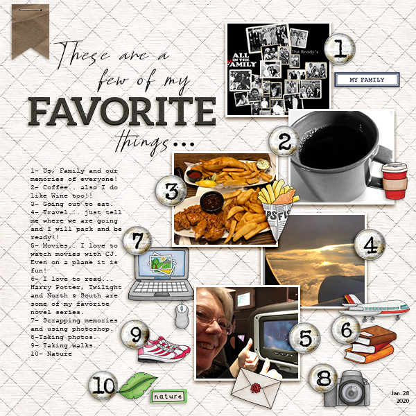 Favorite (2019 MOC8 Day 28 LIST)