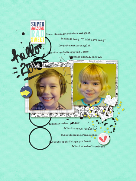 Favorites page