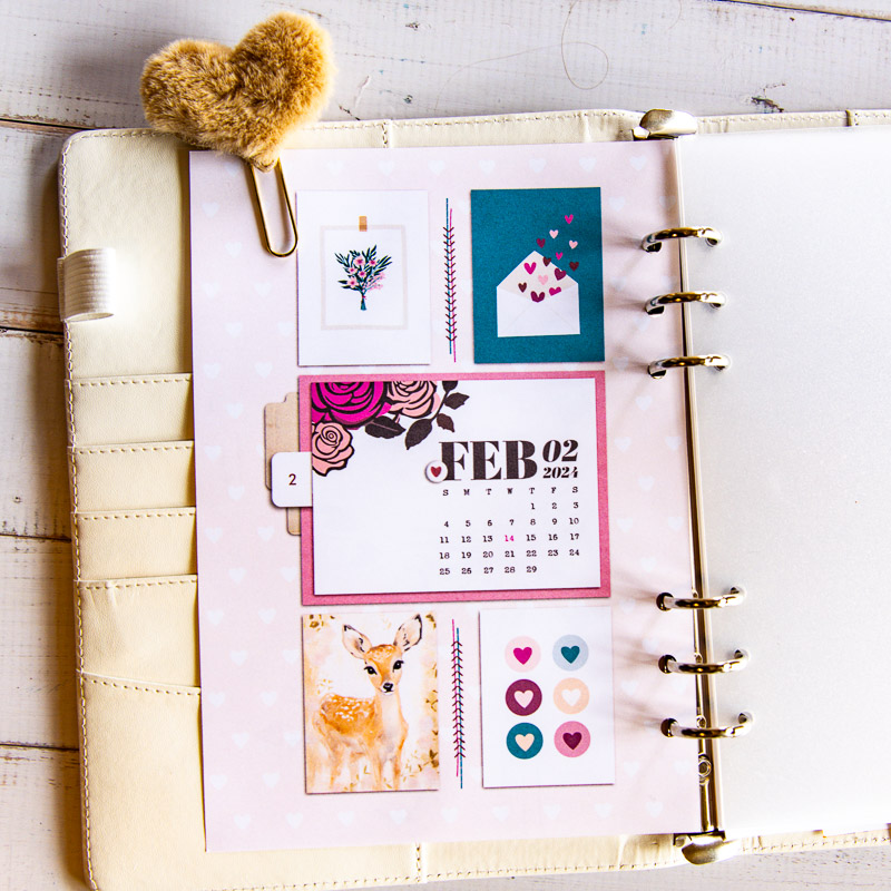 February Planner Calendar