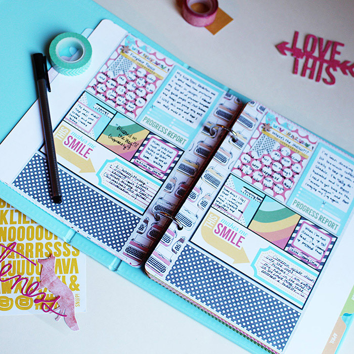 February Planner: In a Project Life Binder