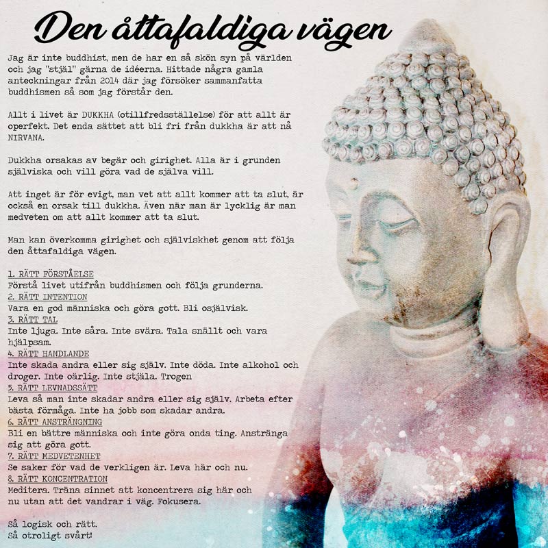 Finding Me 2023 February Challenge: The Eightfold Path