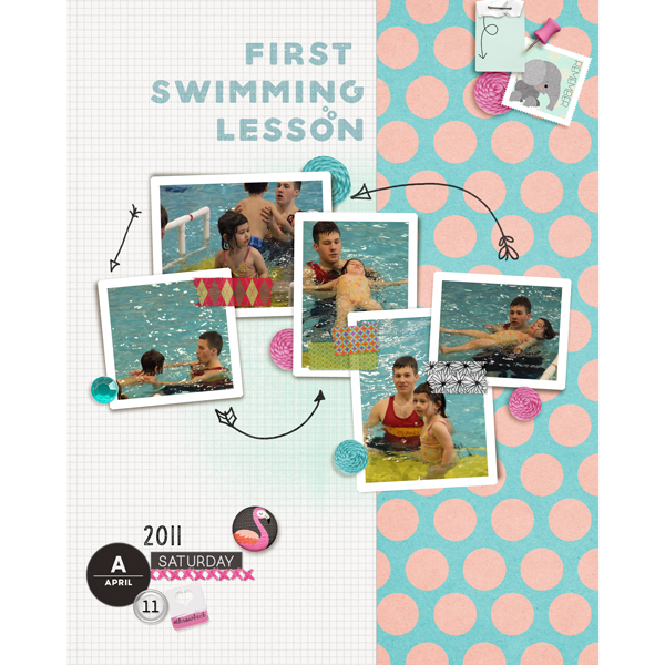 First Swimming Lesson