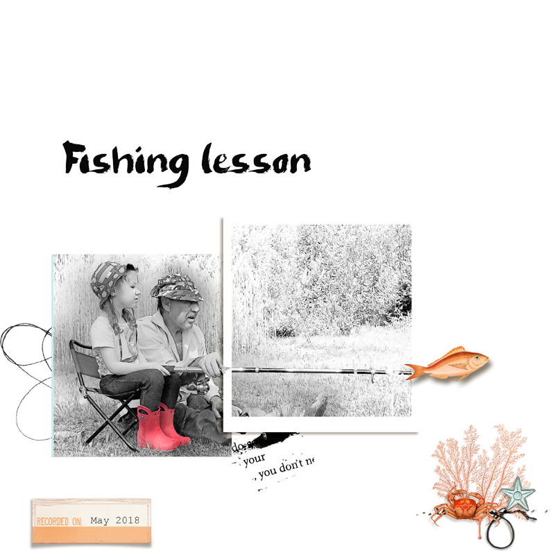 Fishing lesson