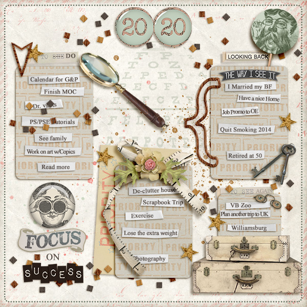 Focus on Success (MOC8 Day 11 Vision Bd)