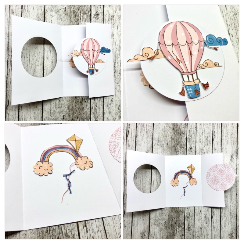 Folded card - inside