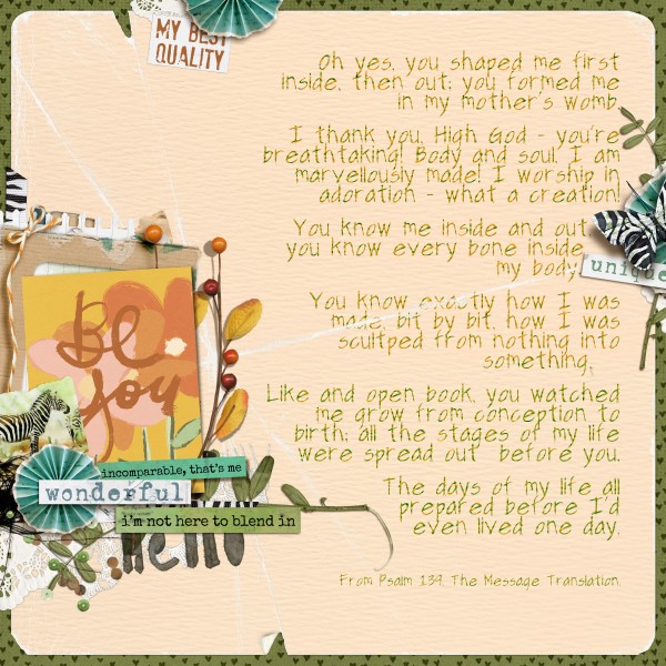 From Psalm 139