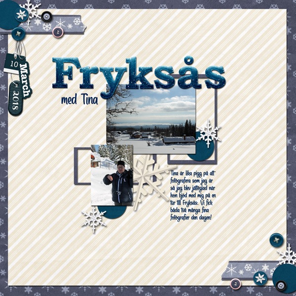 Fryksas with Tina