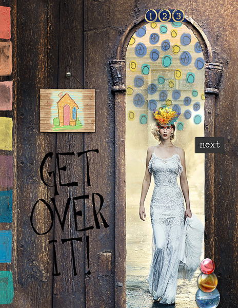 Get Over It - Tangie's Scaredy Cat Class Random 10 Journal Challenge