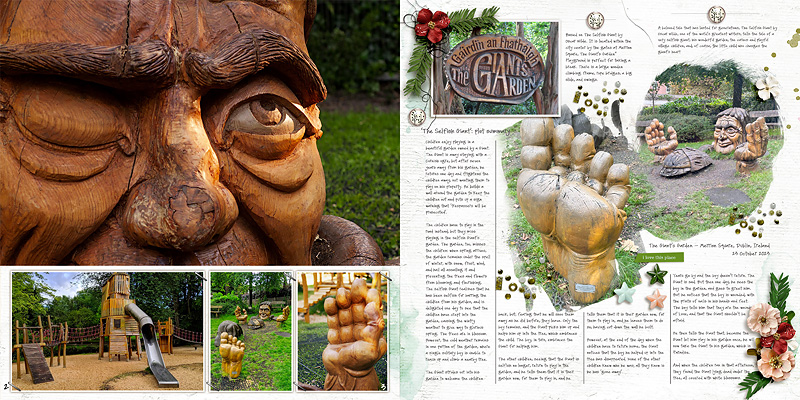 Giants Playground double page for book