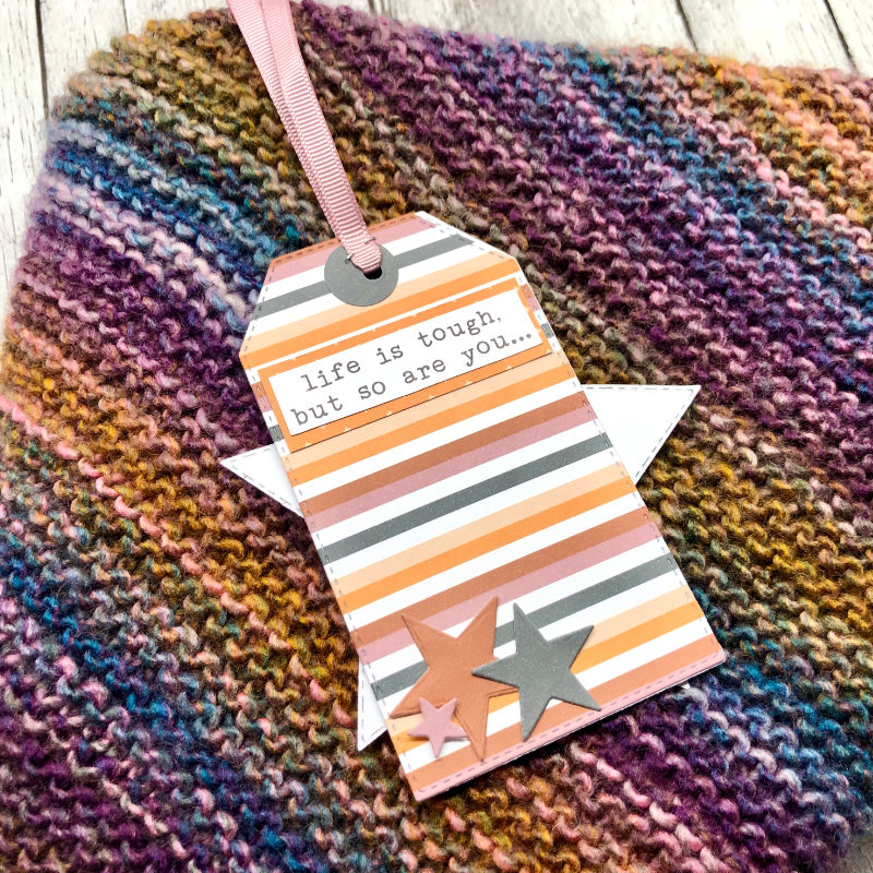 Gift tag - hybrid backside