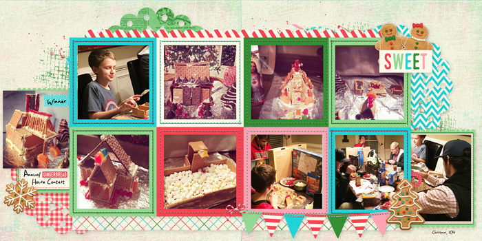 Gingerbread houses 2016