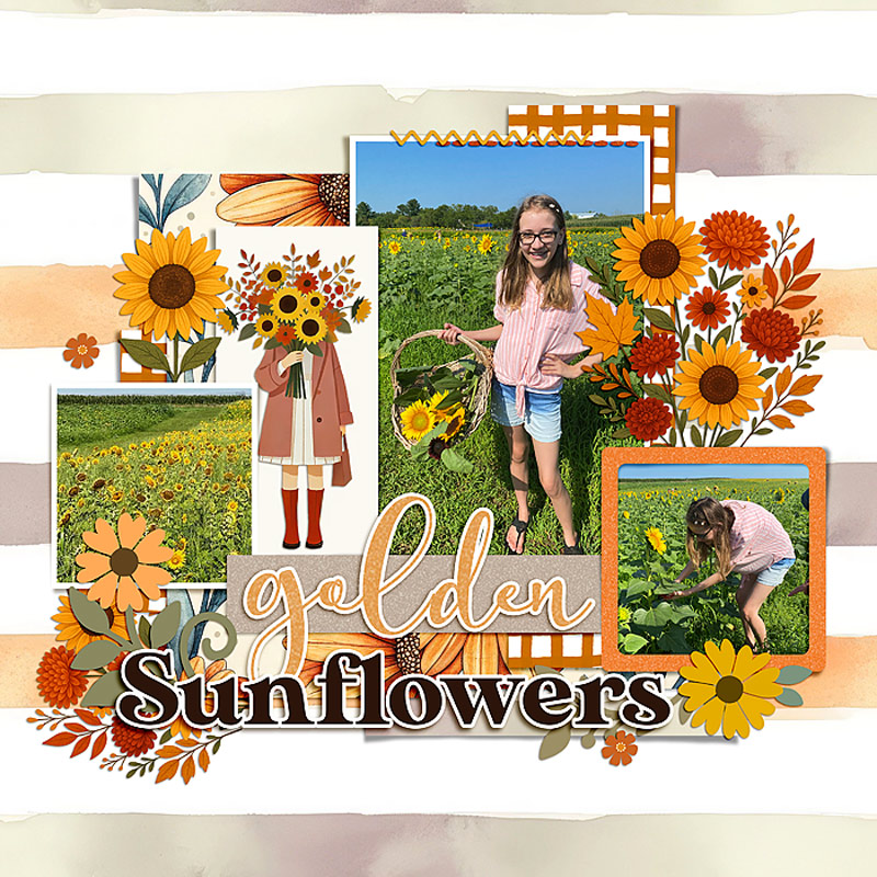 Golden Sunflowers