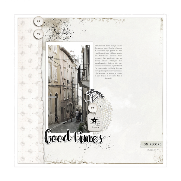 Good Times | Challenge Template June