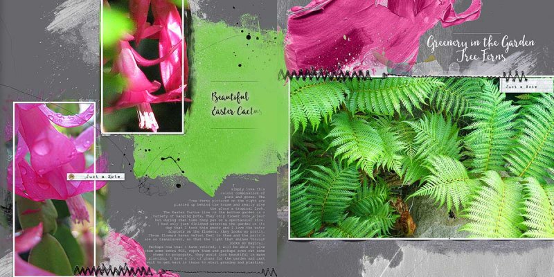 Greenery - Double-spread