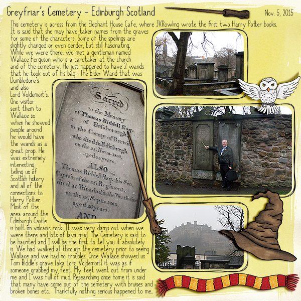 Greyfriar's Kirkyard part 2 - Tom Riddell Grave