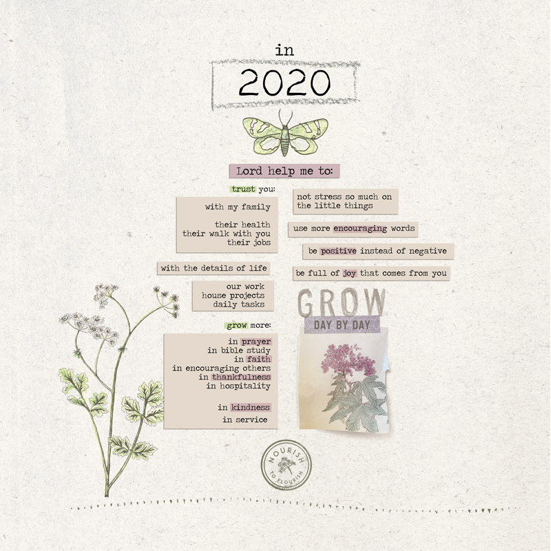 Grow Day by Day - MOC Day 11 - Vision Board