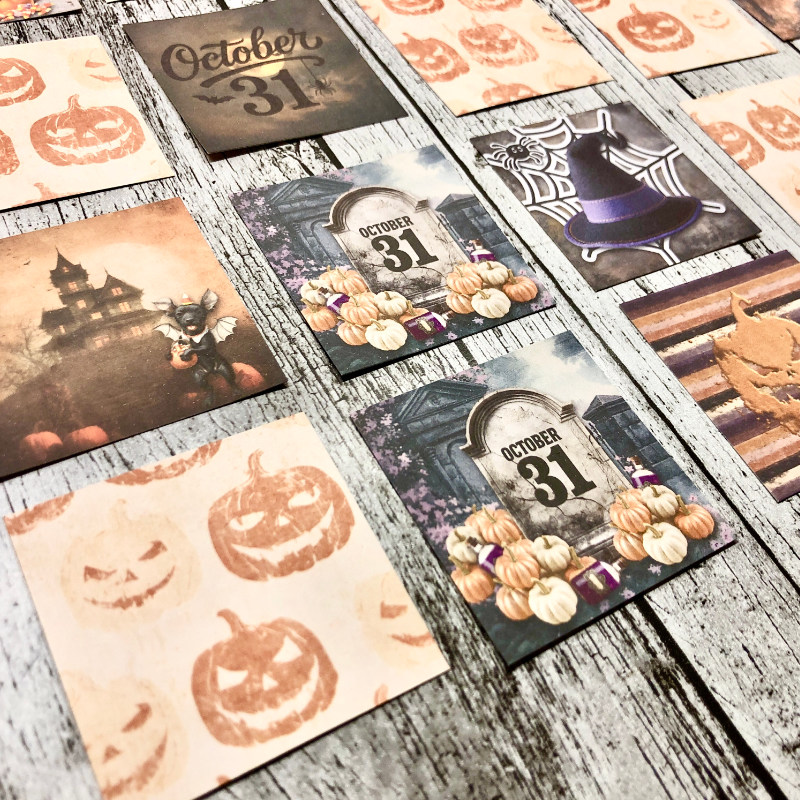 Halloween Memory Game - close up 2