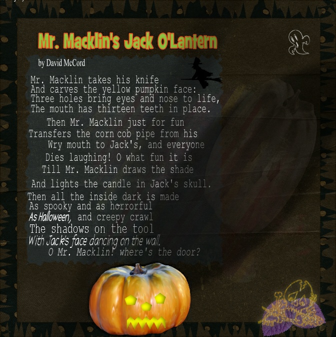 Halloween poem