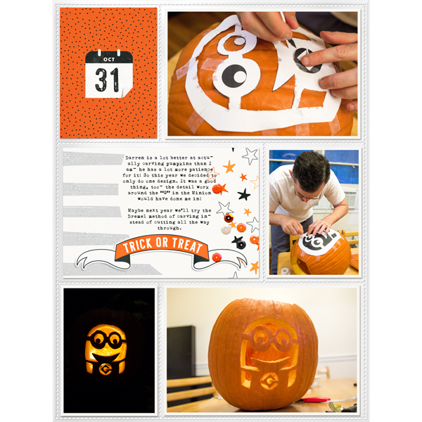 Halloween Pumpkin Carving (Right Side)