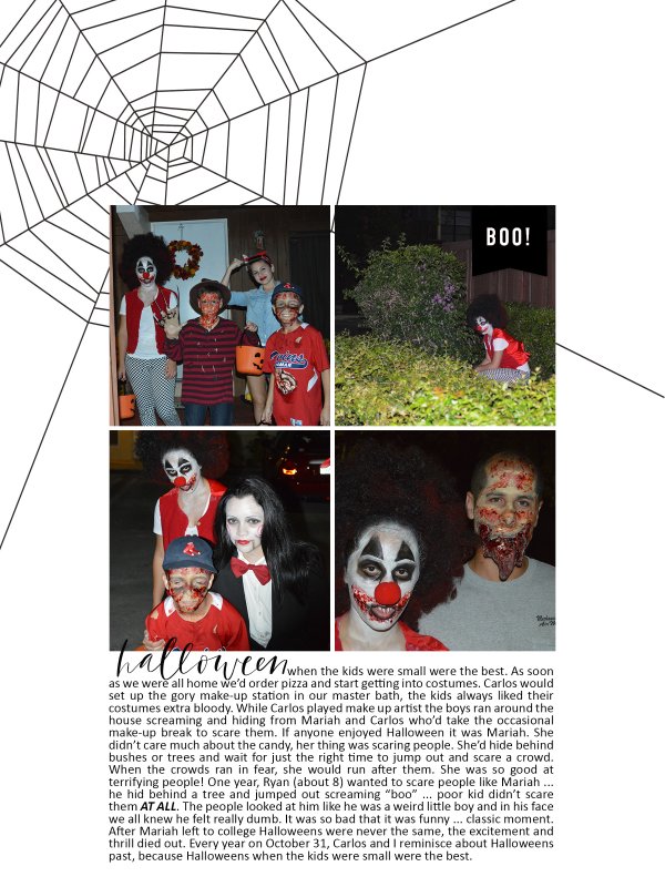 Halloween When the Kids Were Little