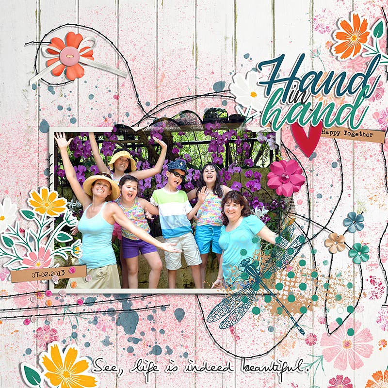 hand in hand